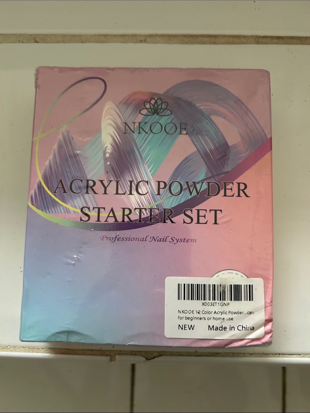 Pink Acrylic Powder Starter Kit for Nails